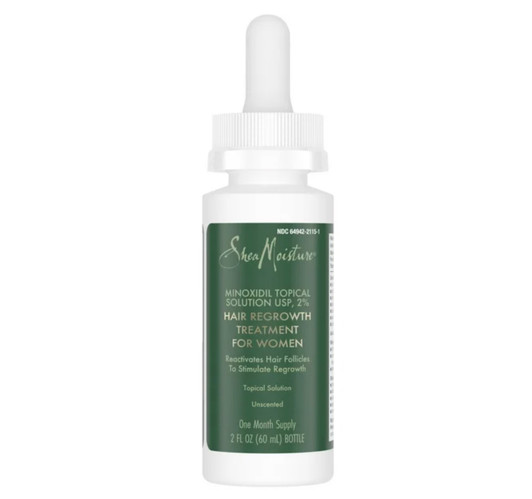 SheaMoisture Minoxidil 2% Hair Treatment Solution (2 oz)
