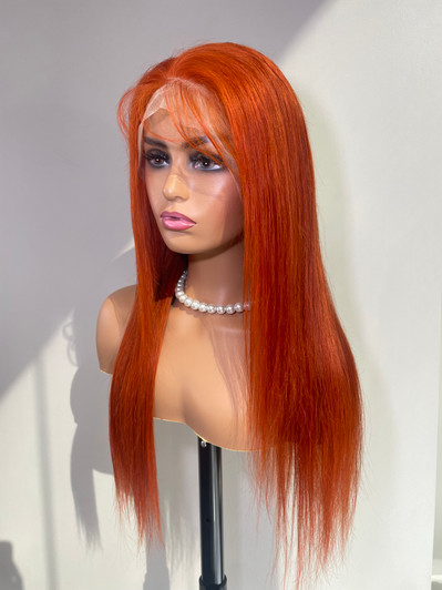 BOMB HAIR 100% Human Hair 13X5 Lace Frontal Wig - Straight (350)