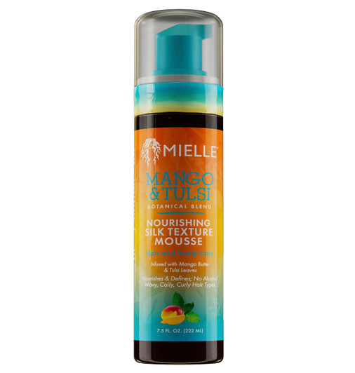 Mielle Mango Tulsi Nourishing Silk Texture Mousse (7.5 oz)