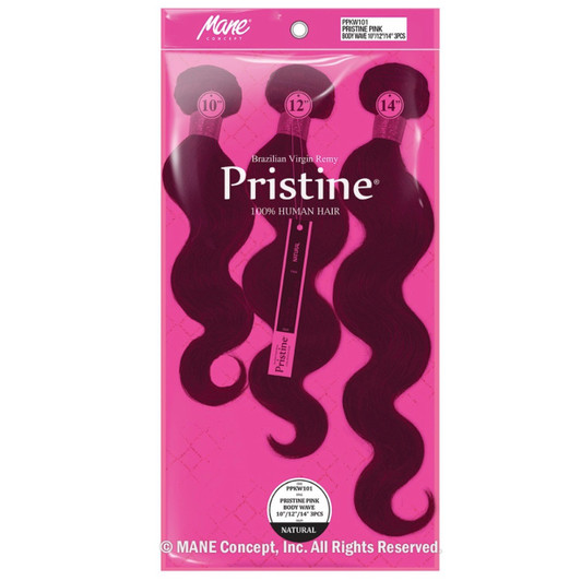 MANE CONCEPT 15A Pristine Pink Bundle Multi Pack - Body Wave MANE CONCEPT 15A Pristine Pink Bundle Multi Pack - Body Wave