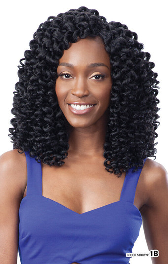 SHAKE N GO FreeTress Synthetic Hair Crochet Braids - RINGLET WAND CURL