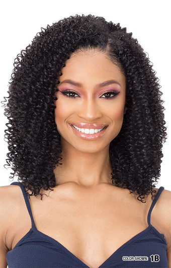 SHAKE N GO Organique  Mastermix Synthetic Clip In Extension 9pcs - COILY WATER