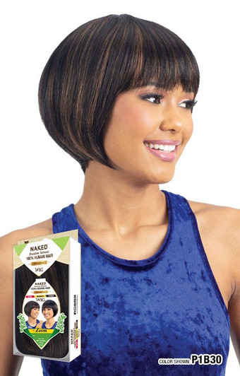 SHAKE N GO Naked 100% Human Hair Premium Wig - ZION SHAKE N GO Naked 100% Human Hair Premium Wig - ZION