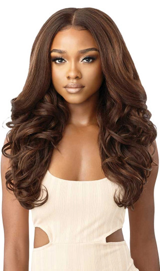 OUTRE 100% Human Hair Blend 13X6 HD Lace Frontal Wig 360 Lace - KALINDA