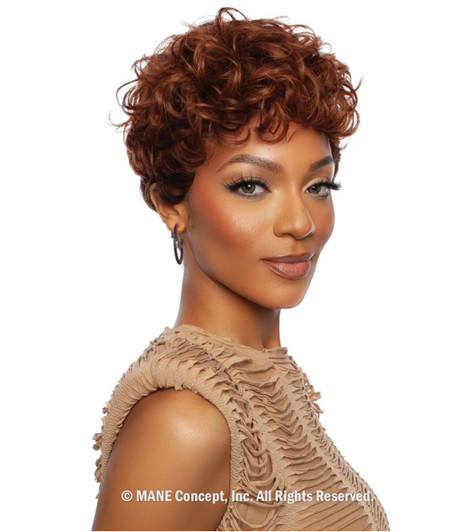 MANE CONCEPT 100% Unprocessed Human Hair Trill Full Wig - TR1151 - 11A PIXIE WEAVE
