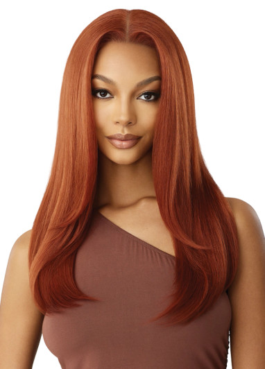 OUTRE Synthetic 5"x5" Lace Closure Wig - HHB-NATURAL YAKI 22"