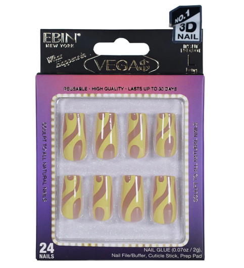 Ebin New York Nail What Happens in Vegas- It's Lit