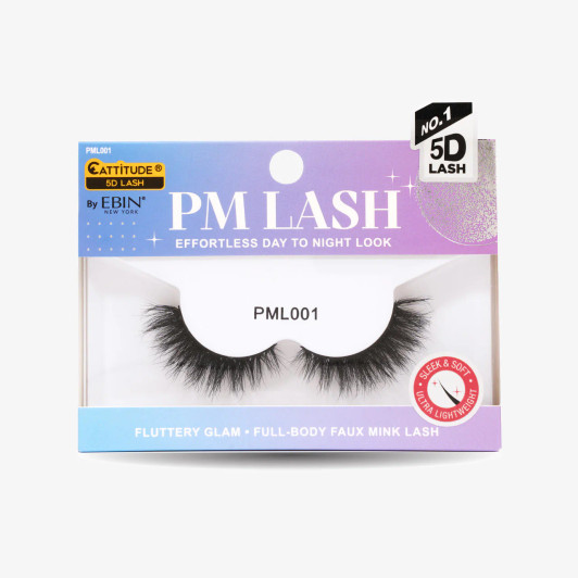 Ebin New York Cattitude 5D PM Lashes- Bold