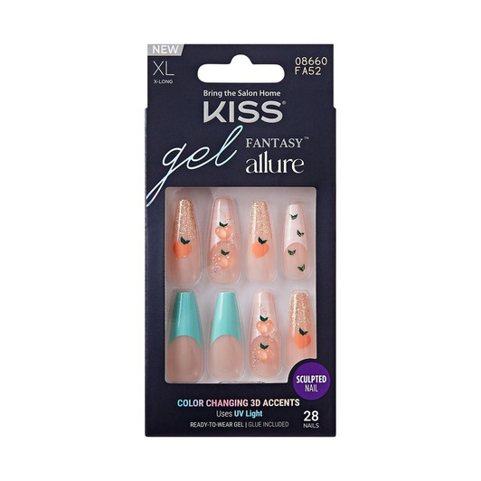 KISS Gel Fantasy Allure Nails - Eyes Closed