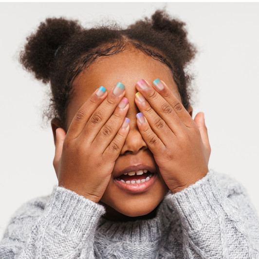 Kiss Gold Finger Little Diva Sticker Nails – Palette