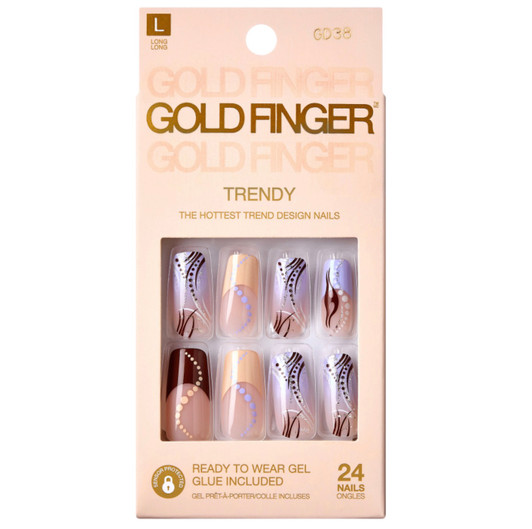 KISS Gold Finger Trendy Nail - It's Euphoric