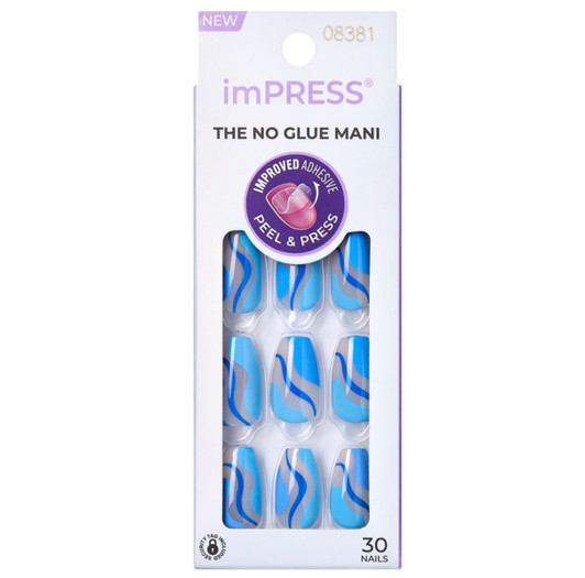 KISS Impress Color MS Nail - Fidget