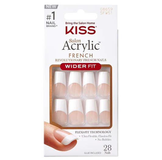 KISS Salon Acrylic French Nails - HIGH PRICE