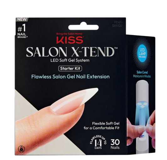 KISS Salon X-Tend LED Soft Gel System - Pure