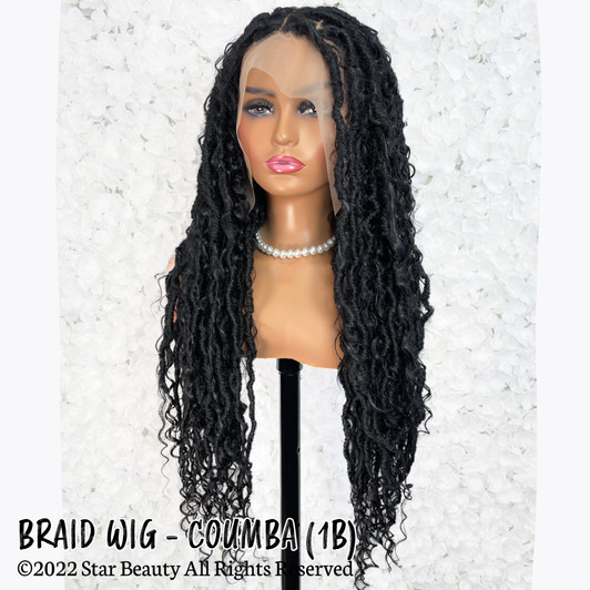 LA FLARE Full Braid Wig - COUMBA LA FLARE Full Braid Wig - COUMBA