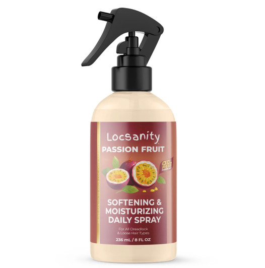 LOCSANITY Passion Fruit Softening and Moisturizing Daily Spray (8 oz)