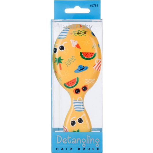 CALA Wet-N-Dry Mini Detangling Hair Brush