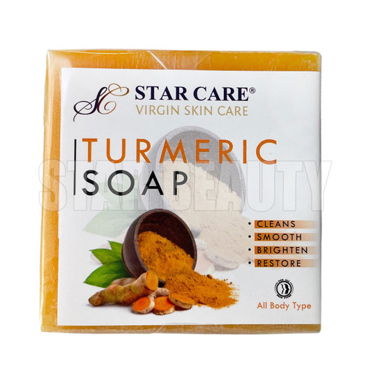 STAR CARE Skin Brightening Soap - Tumeric