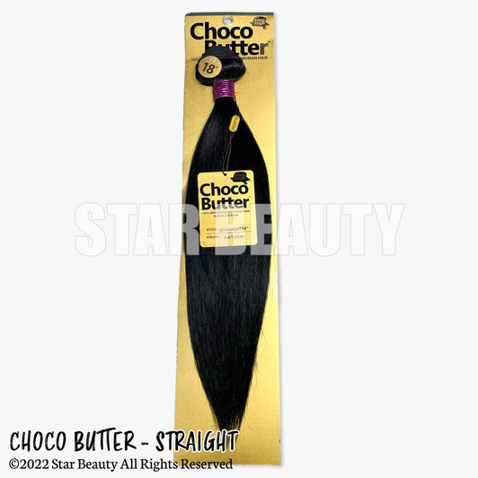 Choco Butter 100% Virgin Human Hair Single Bundle  - Straight (10"- 30") Choco Butter 100% Virgin Human Hair Single Bundle  - Straight (10"- 30")