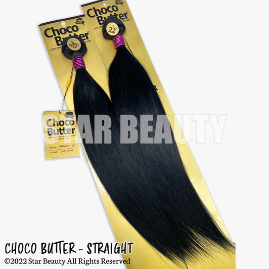 Choco Butter 100% Virgin Human Hair Single Bundle  - Straight (10"- 30") Choco Butter 100% Virgin Human Hair Single Bundle  - Straight (10"- 30")