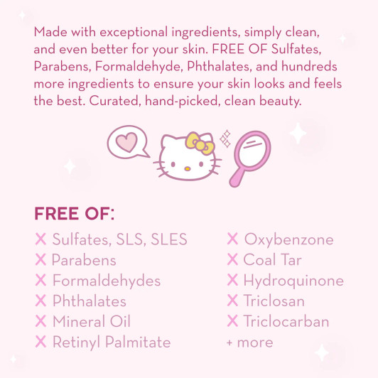 THE CREME SHOP Hello Kitty Double Cleanse 2-IN-1 Facial Cleanser