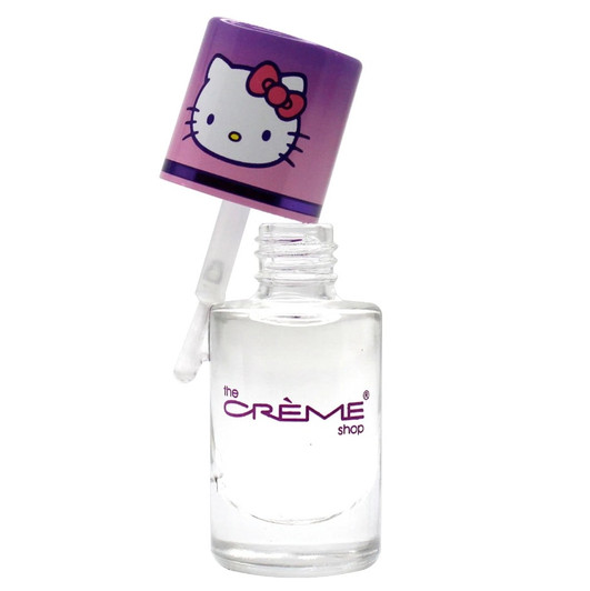 THE CREME SHOP Hello Kitty (Purple) 50 Nail Decals + Clear Polish