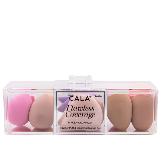 CALA Blending Sponges (8PCS) & Powder Puffs (6PCS)