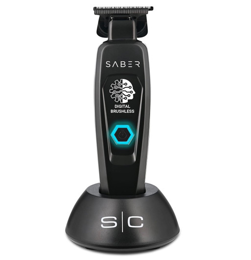 Stylecraft Saber Full Metal Body Digital Brushless Motor Cordless Hair Trimmer (Black) Stylecraft Saber Full Metal Body Digital Brushless Motor Cordless Hair Trimmer (Black)