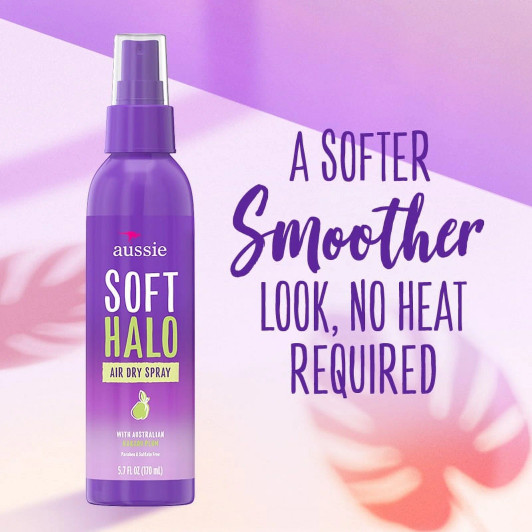 Aussie Soft Halo Air Dry Spray (5.7 oz)