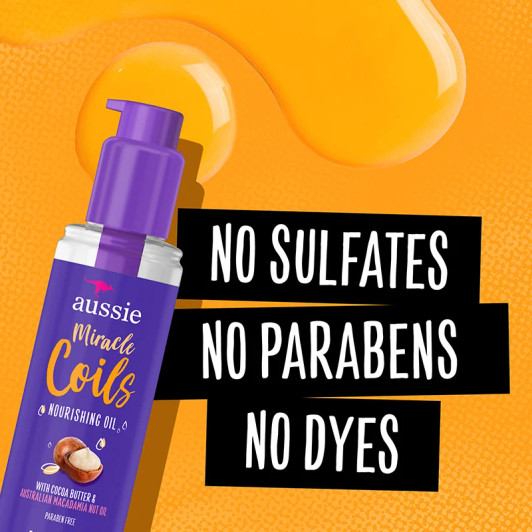 Aussie Miracle Coils Nourishing Oil (3.2 oz)