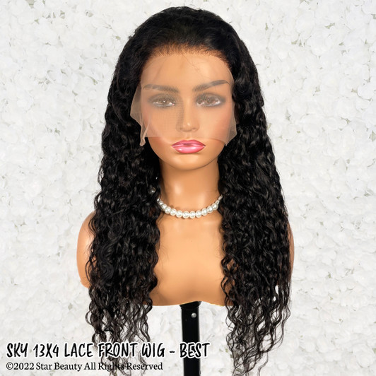 SKY 100% Human Hair 13x4 Lace Front Wig - BEST