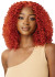 OUTRE HD Transparent Lace Front Wig - KIONE