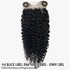 15A Black Label Raw Virgin Hair 4x4 HD Lace Closure - Kinky Curl (12"-14")