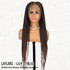 LA FLARE Full Braid Wig - LILY (T1B/30)