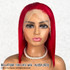 Bellatique 100% Human Hair 13x4 Lace Front Wig - ALISSA (Red)