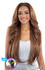 SHAKE N GO Synthetic Snatched Glueless 13x6 HD Lace Frontal Wig - Odelia