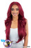 SHAKE N GO Synthetic Snatched Glueless 13x6 HD Lace Frontal Wig - Odelia