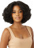 OUTRE Synthetic Melted Hairline KinkySoft Edges Lace Front Wig - KINKYSOFT 05