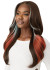 OUTRE Synthetic Melted HairlineHD Lace Front Wig - MH 110