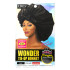 EBIN Wonder Wig Tie-Up Bonnet (Black)