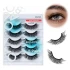 KISS Broadway Faux Mink Wispy Volume 5D Lashes 5 Pair Multipack