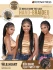 MOTOWN TRESS Secret HD Whole Hand-Tied Lace Hand Braided Wig - WLB.HEART