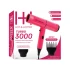Annie Hot & Hotter Ceramic Turbo 3000 Hair Dryer (PINK)