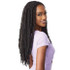 SENSATIONNEL Synthetic Lulutress Pre Looped Crochet Braid 2X Skinny Butterfly Locs 18"