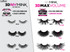 Laflare 100% Mink Hair 3D Max Volume NY Mink Eyelashes 25mm