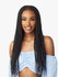 SENSATIONNEL Cloud 9 4x5 Lace Parting 100% Hand-Braided HD Swiss Lace Wig - CENTER PART FEED IN 28"