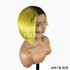Bellatique 100% Human Hair I-Part Lace Wig - GINA (T1B/NEON)