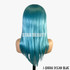 Bellatique 100% Human Hair I-Part Lace Wig - SARAH (OCEAN BLUE)