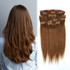Hair Couture 100% Human Hair Extensions LUMI 7 piece Clip-ins