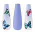 CALA Nail Creations Lux Long Coffin (Blue Butterfly)